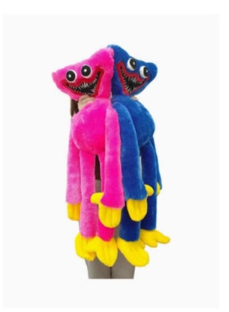 2-Pc Plush Huggy Wuggy Doll - Image 2