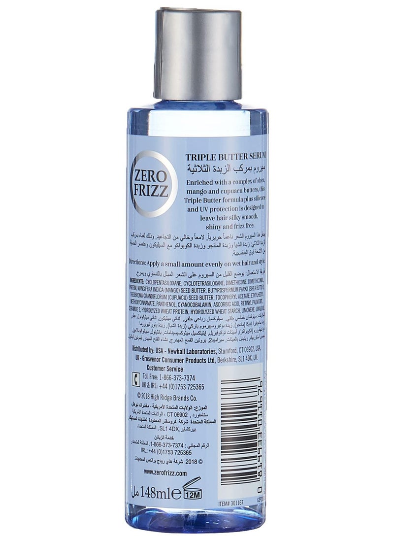Zero Frizz - Zero Frizz Triple Butter Hair Serum 148 ML - Image 1