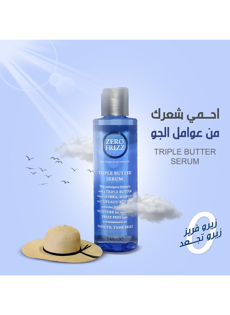Zero Frizz - Zero Frizz Triple Butter Hair Serum 148 ML - Image 1