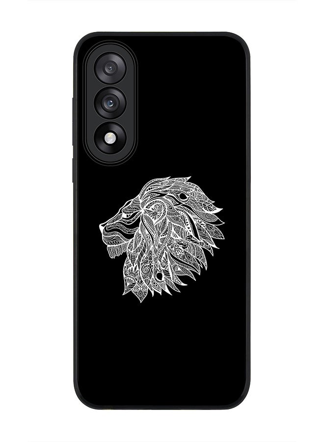 غطاء لهاتف OnePlus Nord 5 / Ace 5 Ultra، حماية كاميرا نحيفة، غطاء هاتف مضاد للصدمات - تصميم أسد تجريدي