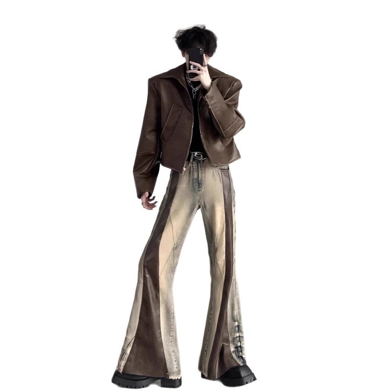 Unisex Classic Denim Jeans Loose Fit Daily Outdoor Wear - Image 5