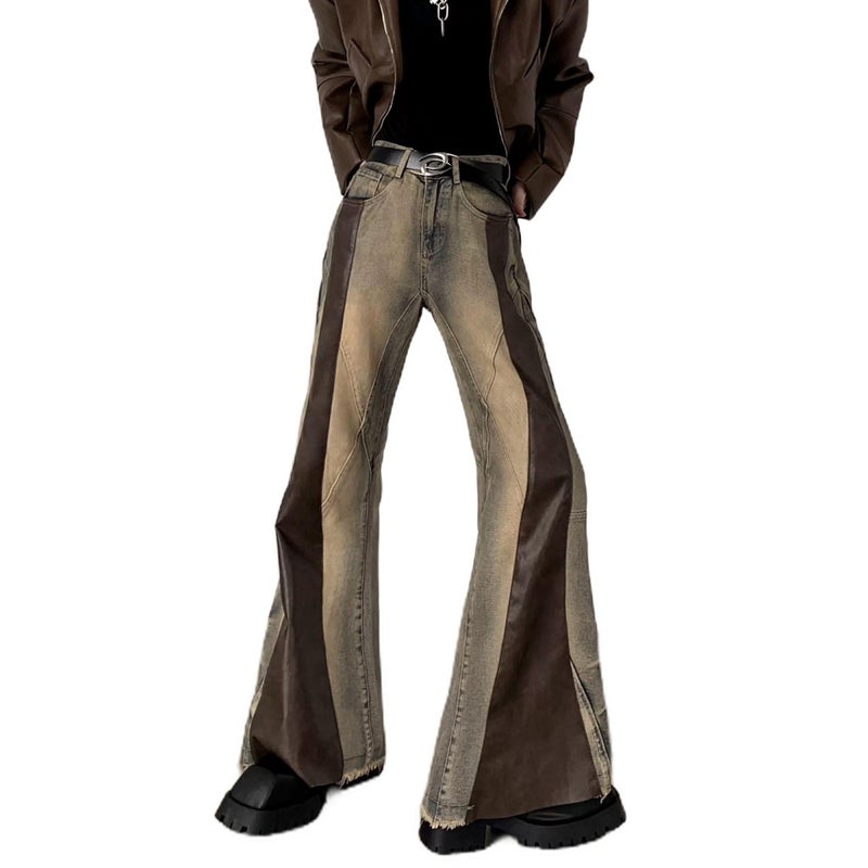 Unisex Classic Denim Jeans Loose Fit Daily Outdoor Wear - Image 2