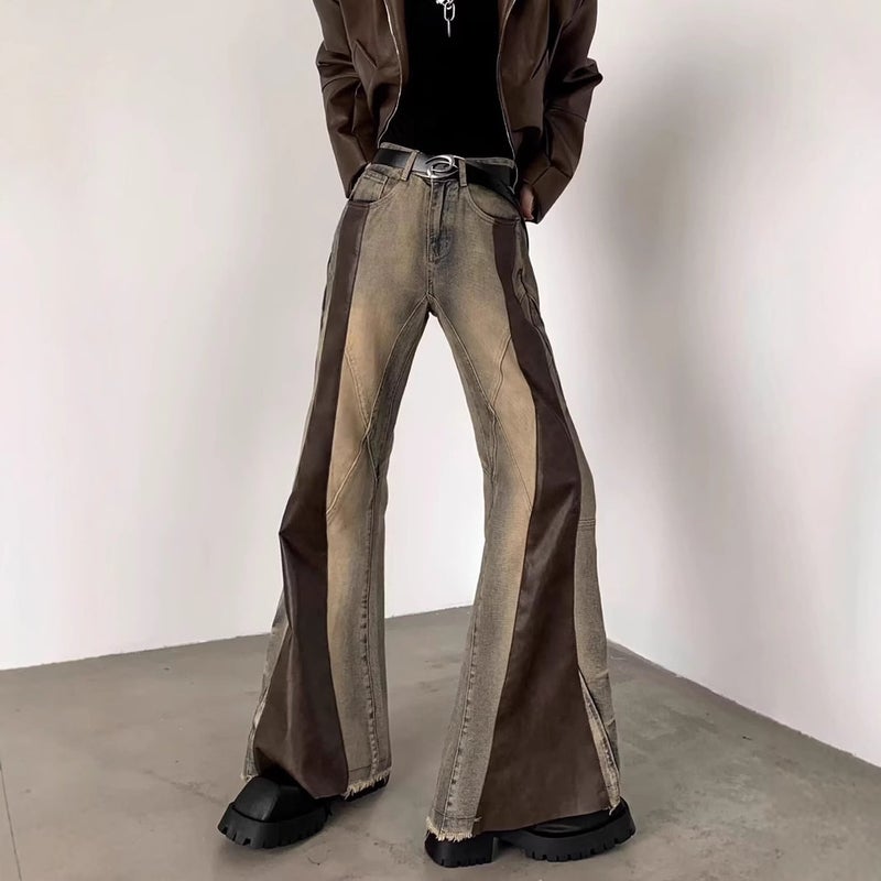 Unisex Classic Denim Jeans Loose Fit Daily Outdoor Wear - Image 1