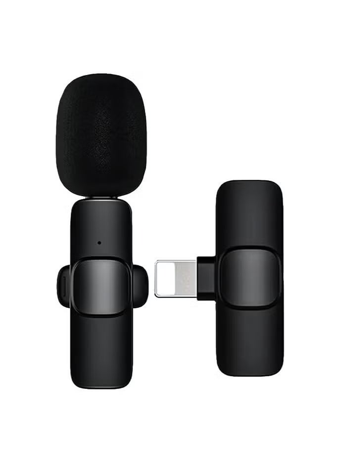 erorex 2 Wireless Microphone For iPhone Plug And Play Lavalier With Noise Reduction - Image 1