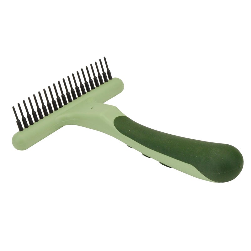 Coastal Pet - Safari Dog Undercoat Rake - Dog Grooming Rake - Gentle Dematting Comb for Dogs - Effective Deshedding Comb - Pet Grooming Tools - Single Row - Image 1