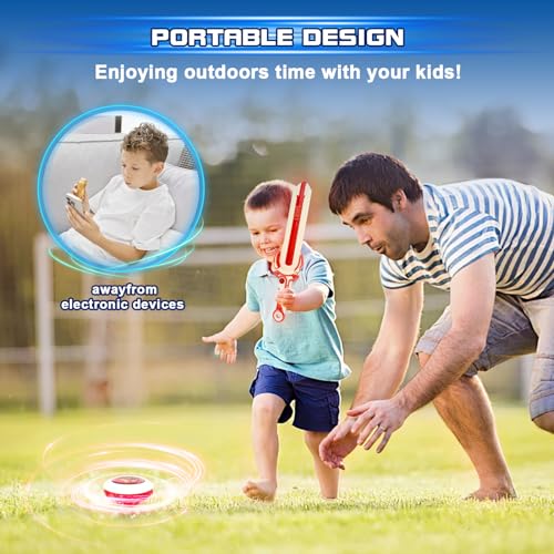 INFINITY NADO Mini Nado Sword for Beginners, Spinning Top and Sword Launcher Battle Set Toys for Kids, Battle Brust Top Toys for 5 6 7 8 9 Year Old Boys, Red - Image 5