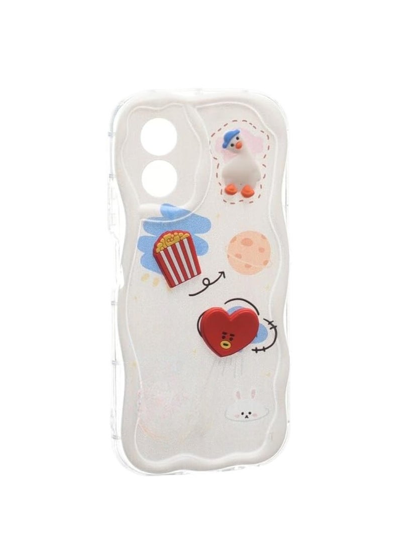 Fashion Case Silicone Back Cover For Oppo A38