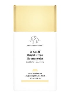 Drunk Elephant B-Goldi™ Illuminating Drops with 5% Niacinamide - 30ml | Radiance-Boosting Serum