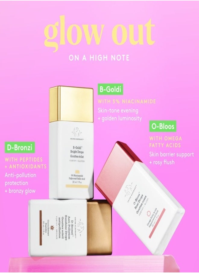 DRUNK ELEPHANT - Drunk Elephant B-Goldi™ Illuminating Drops with 5% Niacinamide - 30ml | Radiance-Boosting Serum - Image 1