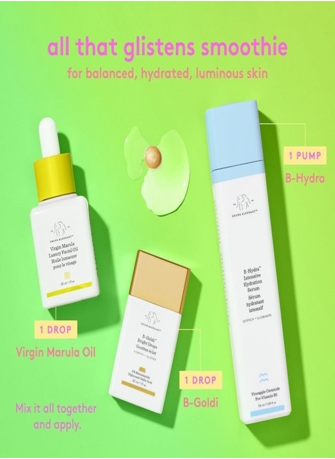 DRUNK ELEPHANT - Drunk Elephant B-Goldi™ Illuminating Drops with 5% Niacinamide - 30ml | Radiance-Boosting Serum - Image 1