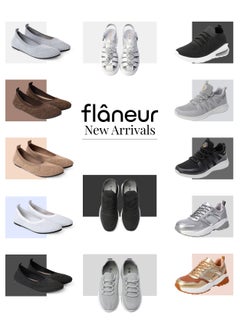 flâneur Flaneur Womens Sneakers - Shoes for Women, Comfortable Women's shoes Walking Shoes for Women, 100% Natural Leather, Outdoor Footwear for Women, Flat Sole Casual Ladies Shoes  - Image 5