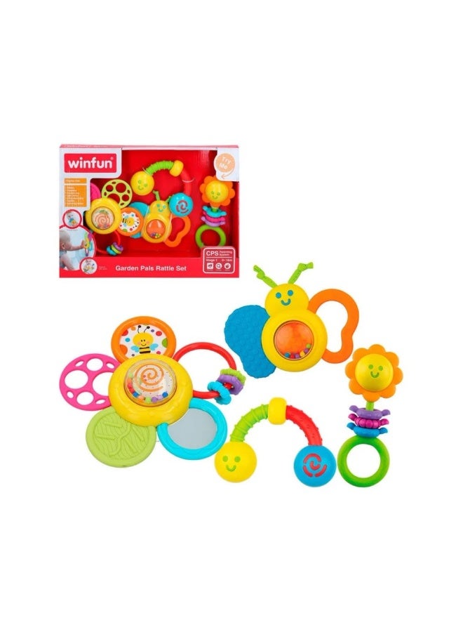 WinFun Garden Pals Rattle Toy Set - Image 2