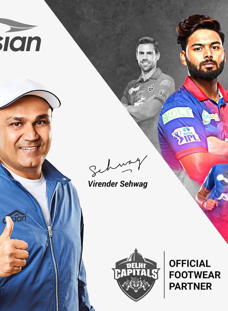 Asian Grey Lace Up Running Shoes for Men