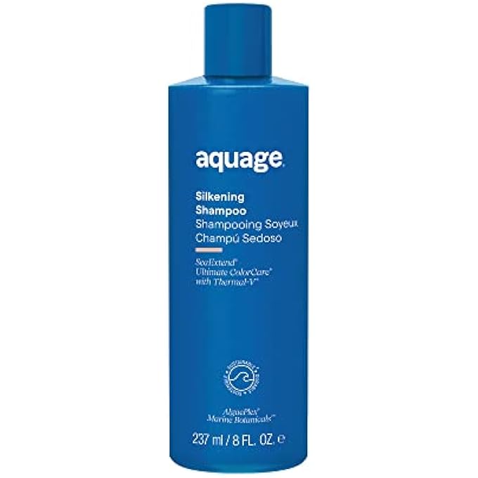 Aquage SEAEXTEND SILKENING SHAMPOO - SMOOTHES AND SILKENS COARSE, CURLY HAIR, 8 OZ - Image 2
