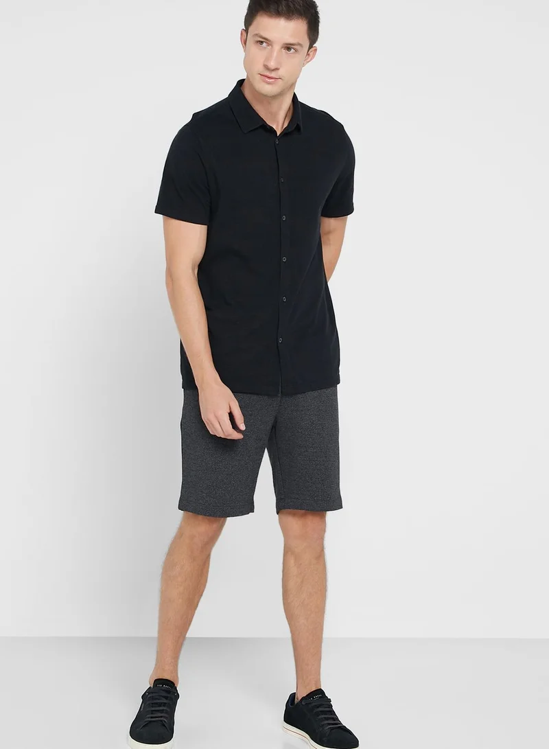 Robert Wood Panel Shorts