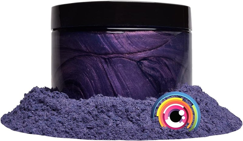 Eye Candy Pigments Premium Purple Mica Powder - Purple Sage (25gr) - for Epoxy, Resin, Soap, Paint, Woodworking, Acrylic Pouring, Bath Bombs, Fishing Lures - DIY Arts and Crafts Additive - Image 3