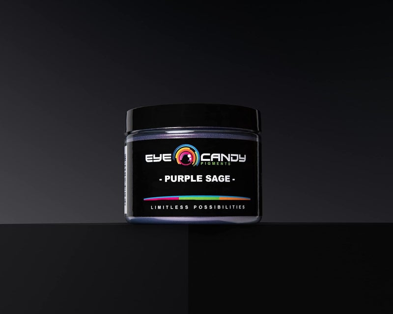 Eye Candy Pigments Premium Purple Mica Powder - Purple Sage (25gr) - for Epoxy, Resin, Soap, Paint, Woodworking, Acrylic Pouring, Bath Bombs, Fishing Lures - DIY Arts and Crafts Additive - Image 5