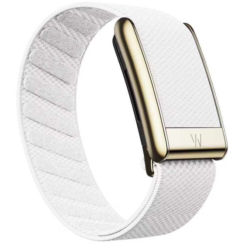 WHOOP Compatible with Whoop 5.0 Band Nylon Woven Stretchy Whoop MG Sports Replacement Strap with Metal Frame - Image 1