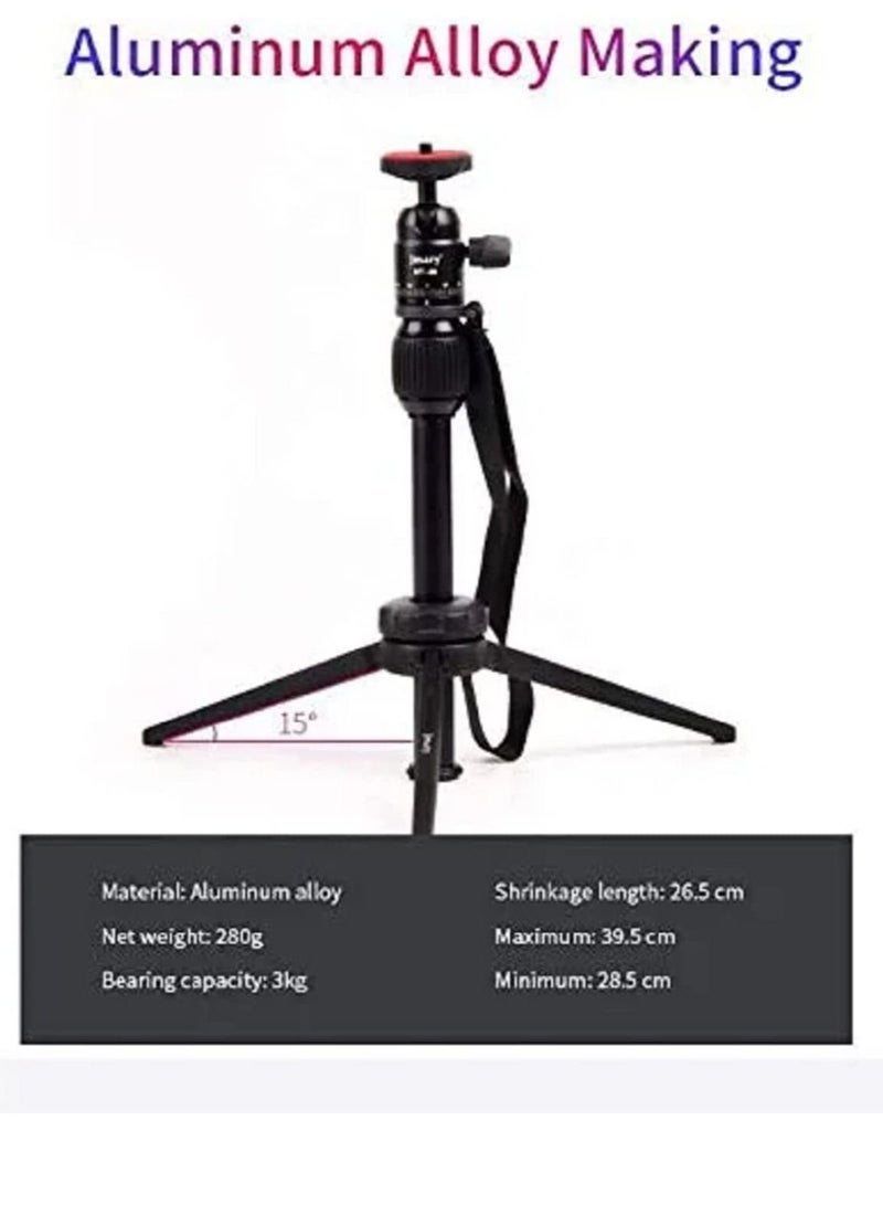 JMARY MT-68 Table-Top Extendable Foldable Tripod Stand for Mobile Phones and DSLR & Digital Cameras - Image 3