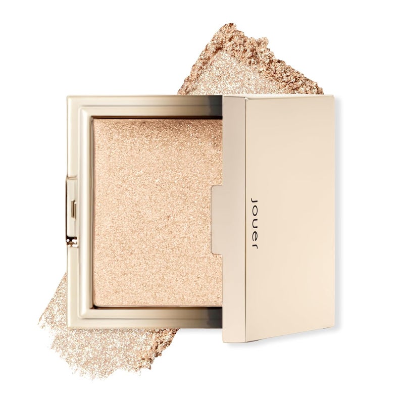 Jouer Powder Highlighter  Highlighter Powder for Face  Luminizer Makeup  Buildable Pigment  Talc Paraben Cruelty Free  Vegan  Citrine