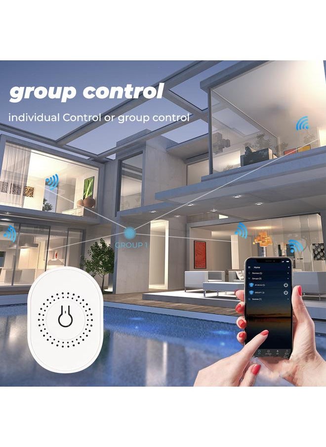 Thoraya Intelligent Switch 2 Ways Control Mini On Off Controller for ZigBee Home Use 10A 85‑  - Image 5