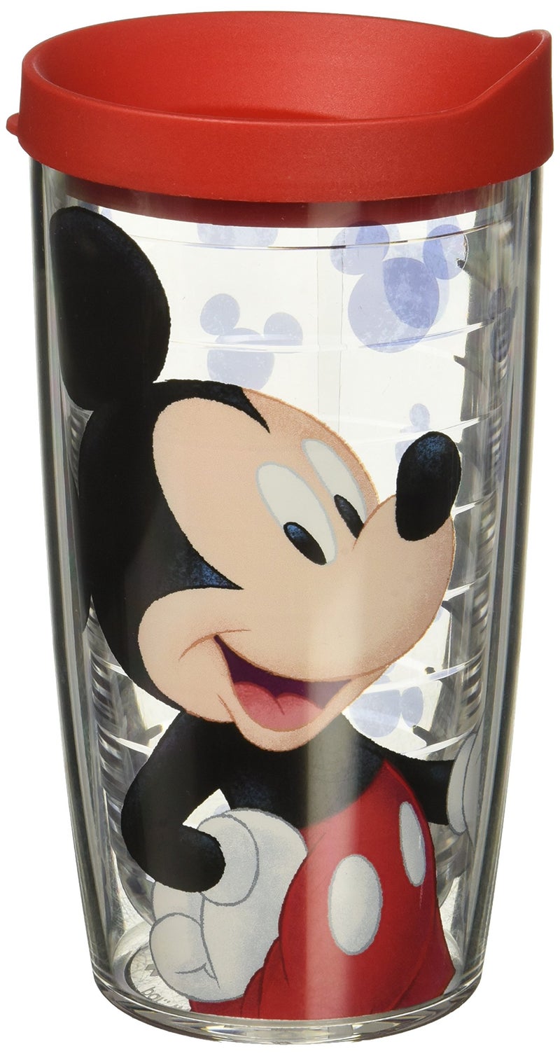Tervis Made in USA Double Walled Disney Groovin Mickey Insulated Tumbler Cup Keeps Drinks Cold Hot 16oz Classic