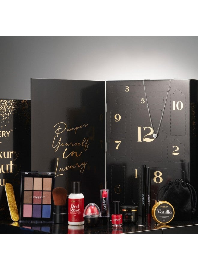 LOVERY Valentines Day Gifts For Her Beauty Treasures 12 Day Makeup Gift Setbirthday Gift Box With Women'S Skincare And Makeup Surprisesgifts For Women With Unique Surprises - Image 3