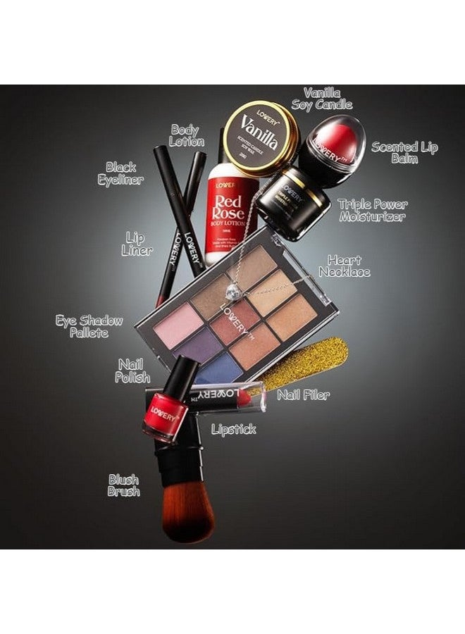 LOVERY Valentines Day Gifts For Her Beauty Treasures 12 Day Makeup Gift Setbirthday Gift Box With Women'S Skincare And Makeup Surprisesgifts For Women With Unique Surprises - Image 2