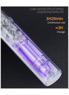SKY-TOUCH 2 in 1 Dual Modes Electric Bug Zapper Handheld Fly Swatter with USB Rechargeable Base Anti-Mosquito with Purple Mosquito Light for Home Bedroom Kitchen Office Backyard Patio Camping  - Image 3