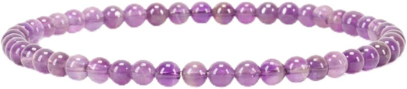 Cherry Tree Collection - Small, Medium, Large Sizes - Gemstone Beaded Bracelets For Women, Men, and Teens - 4mm Round Beads - Image 1