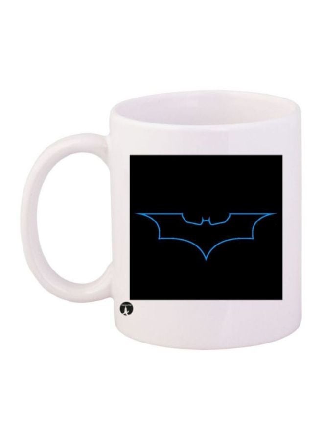 RYN Batman Printed Coffee Mug White/Black/Blue