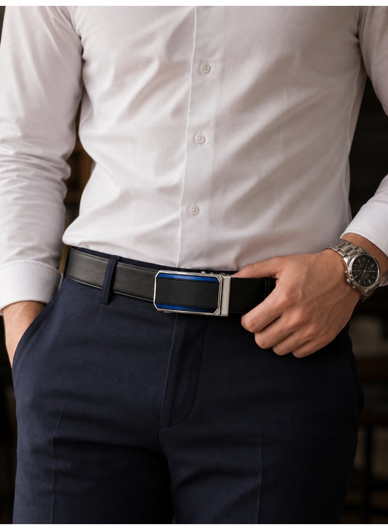 Imported exquisite men's belt buckle, made of durable, high-quality metal, can be attached and removed with all types of belts - Image 3