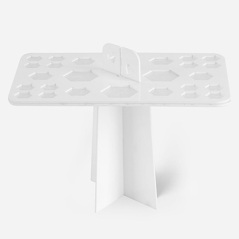 Best-selling 14-hole 26-hole 28-hole makeup brush drying rack acrylic cleaning storage tool display stand