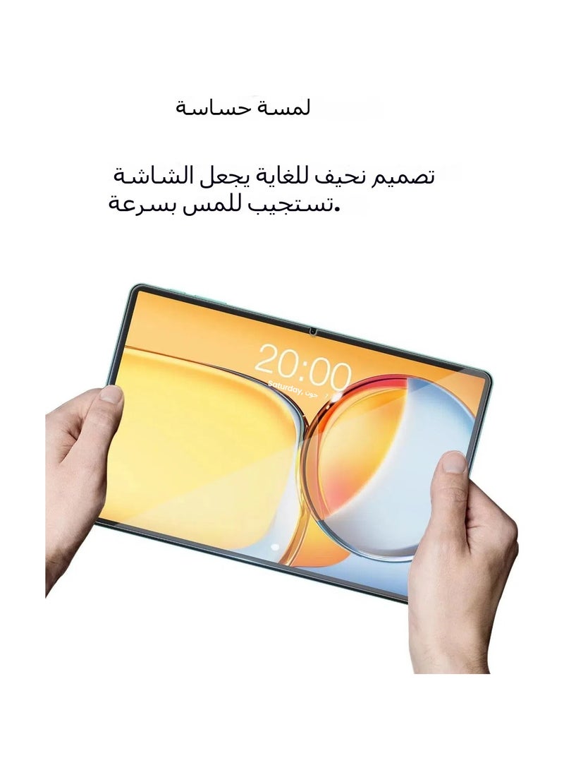 Screen Protector Compatible with Teclast P50AI 11 Inch 2024, 【2 Pack】 9H Hardness Scratch Resistant Tempered Glass, Ultra HD Clear Screen Protector - Image 5