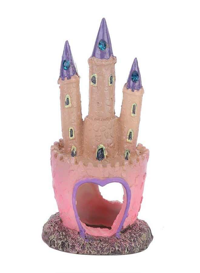 Naroote Fish Decorations Large Fish Castle Aquarium Castle Large Aquarium Decor Castle Ornament, Large, Colorful Aquarium Decor, Hideaway for Fish - Image 4