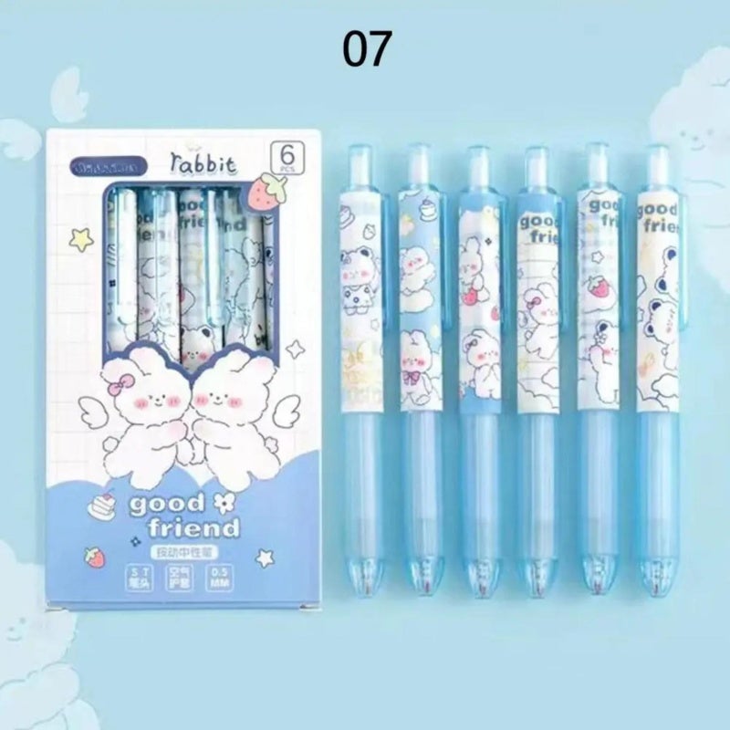 Ballpoint Pen 7#: Quick Drying Ink - Super Soft Pen Grip Brushed Pen Holder for Daily Writing & Office Use - Image 1