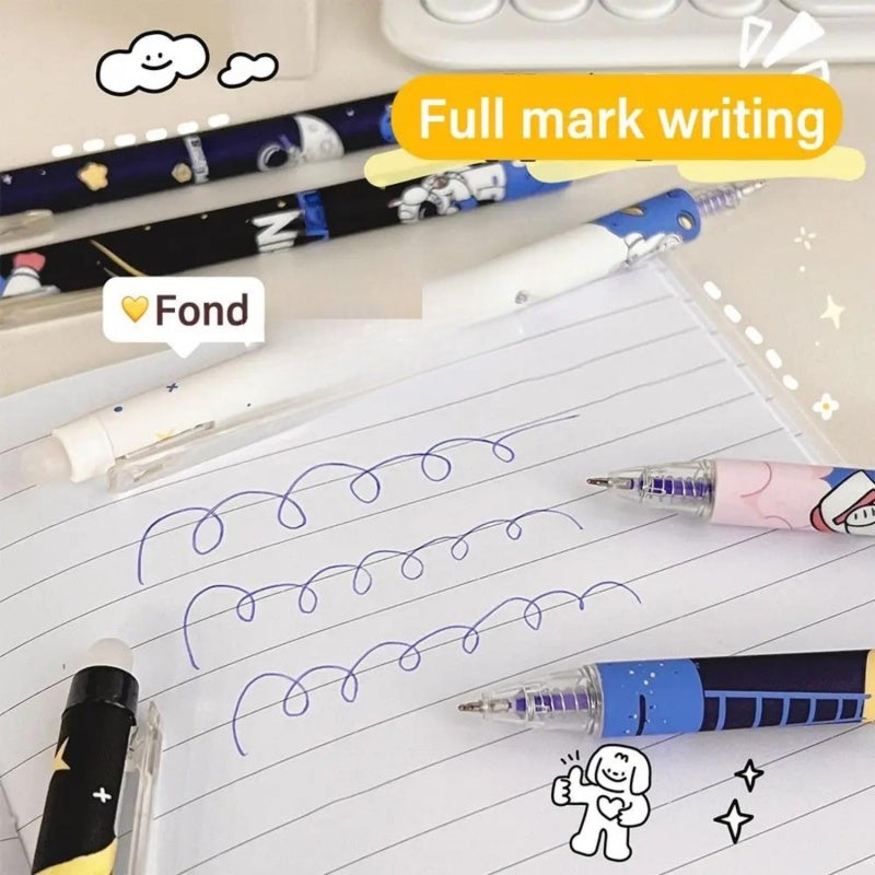 Ballpoint Pen 7#: Quick Drying Ink - Super Soft Pen Grip Brushed Pen Holder for Daily Writing & Office Use - Image 5