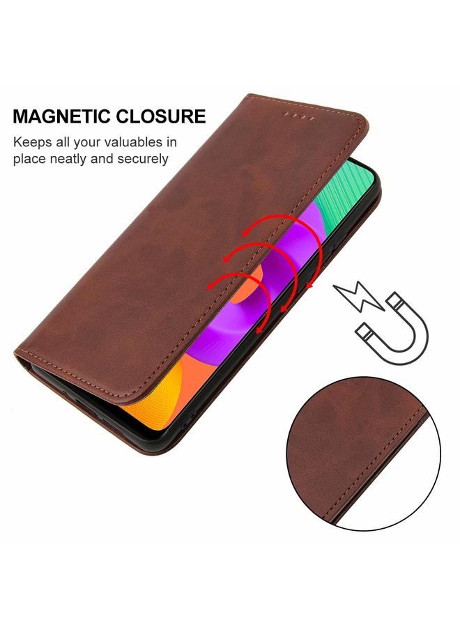S-TOP Case For Samsung Galaxy M22 / A22 4G Magnetic Closure Leather Phone Case - Image 5