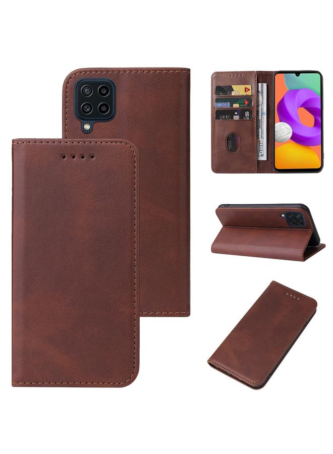 S-TOP Case For Samsung Galaxy M22 / A22 4G Magnetic Closure Leather Phone Case - Image 1