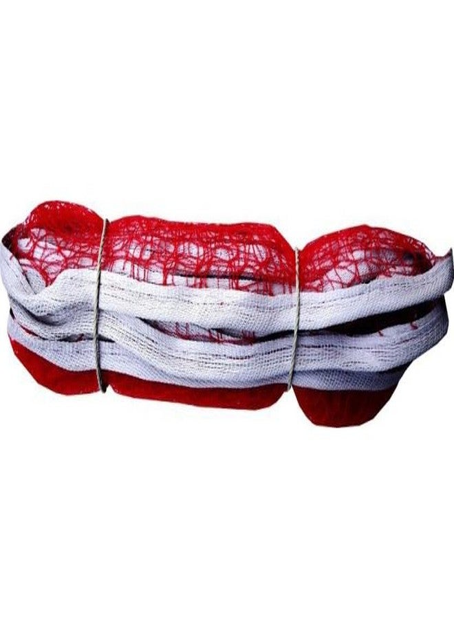 AQTIV8x Nylon 2 Side Tape Red Badminton Net for Indoor and Outdoor Matches, Practice & Training - Image 3