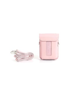 Carrying Case for Instax Mini Link 3,Smartphone Printer Storage Bag with Shoulder Strap,PU leather Mini Printer Case Bag for Instax Mini Link 3,Portable Travel Organizer Bag for Mini Link 3 Printer