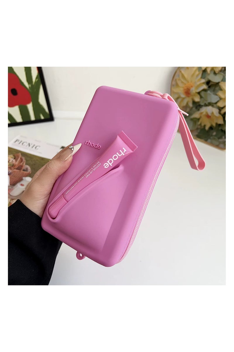 Mobile Crossbody Pouch for Smartphone with Adjustable Strap and Lip Gloss – Stylish Phone Holder Bag