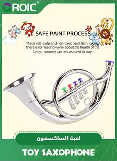 Generic Musical Instruments Toy,Toy Horn for Beginners,4 Wind and Brass Musical Instruments,Model Horn Toy,Music Early Education Toy  - Image 5