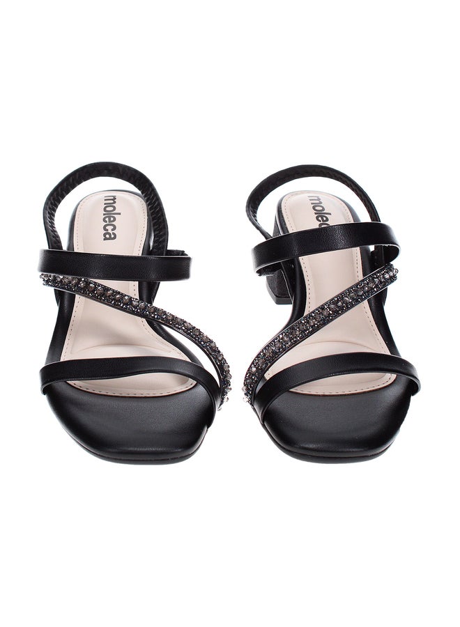 MOLECA Solid Slip-On Flat Sandals - Image 3