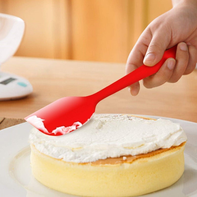 GBEX Cooking Tool 5pcs Silicone NonStick Spatulas Shovel Eggbeater Brush Cooking Tool Utensil Set Multi ColorPack of 1 - Image 3