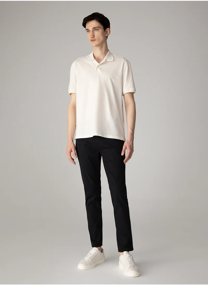 ديفاكتو New Regular Fit Short Sleeve Polo Shirt