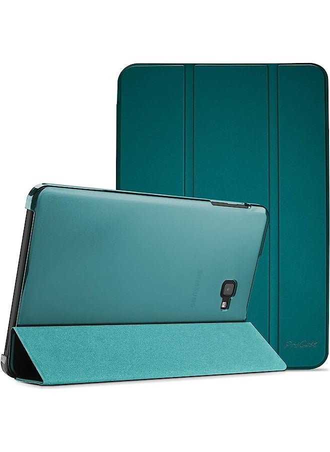 Old Model Galaxy Tab A 10.1 Case Sm-T580 T585 T587, Slim Lightweight Stand Shell Smart Cover For Old 10.1 Inch Galaxy Tab A Tablet 2016 Model (Emerald)