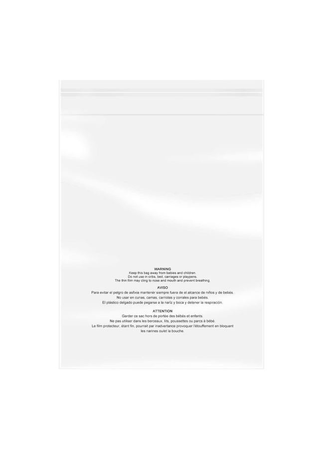 iMailer 100 Pack - 18x24 Inch Clear Plastic Bags with Suffocation Warning, 1.6 Mil Self Sealing Bags for Clothes, T-Shirts, Pants, Resealable Sticker, No - Image 1