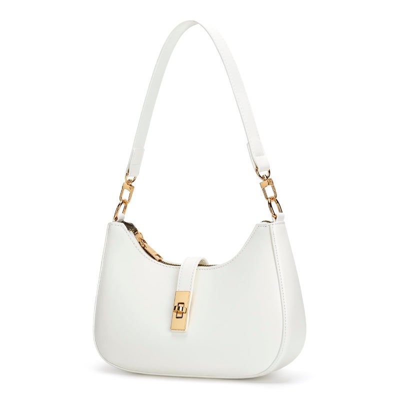KKXIU Shoulder Bag for Women Cute Hobo Handbag and Vegan Leather Retro Small Clutch Purse with Zipper Closure - Image 1