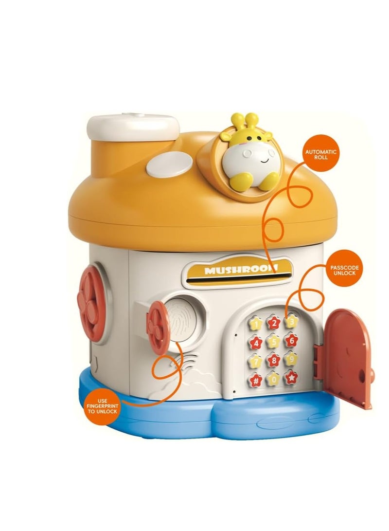 ستيم بنك نقود على شكل بيت الفطر، ألعاب تعليمية للأطفال